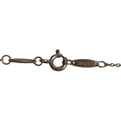 Tiffany & Co. Necklace by the Yard Diamond Silver