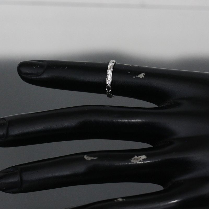 Chanel Quilted Diamond Ring