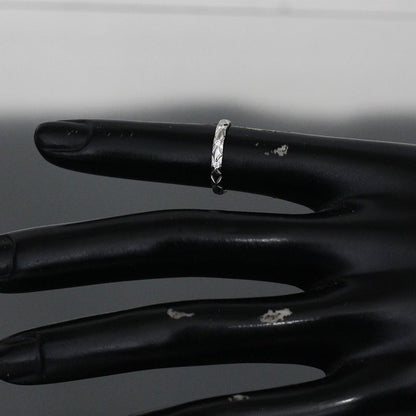 Chanel Quilted Diamond Ring