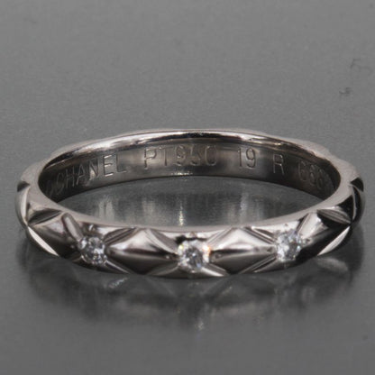 Chanel Quilted Diamond Ring