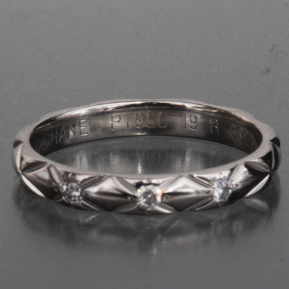 Chanel Quilted Diamond Ring