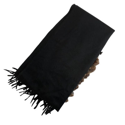 Fendi Muffler Black Scarf