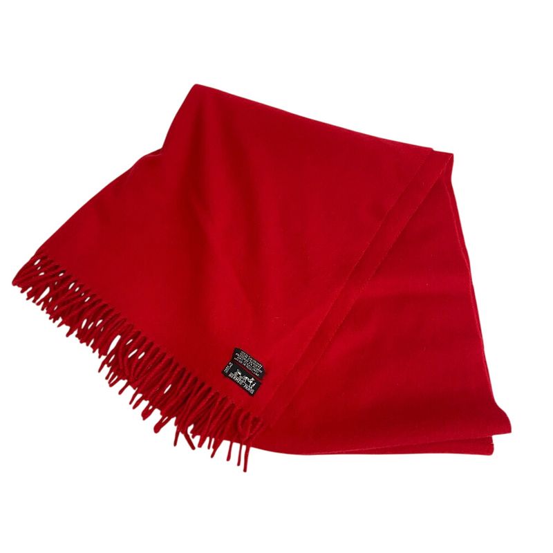 Hermes Fringe Scarf