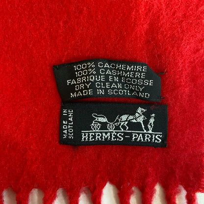Hermes Fringe Scarf