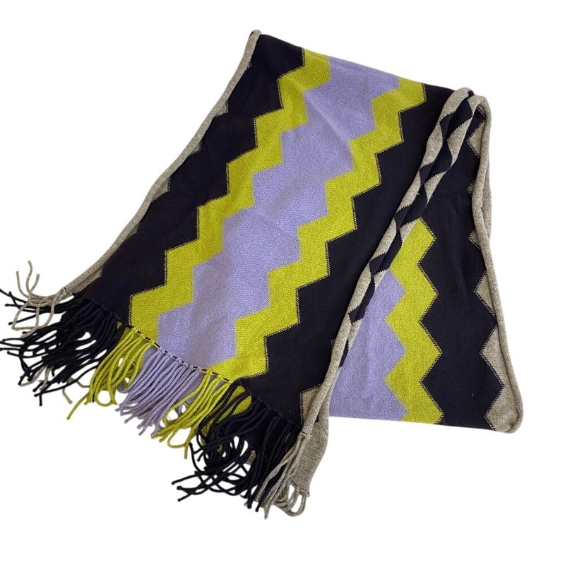 Hermes Geometric Motif Scarf