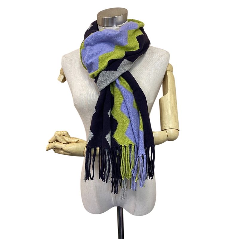 Hermes Geometric Motif Scarf