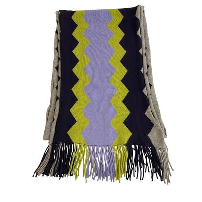 Hermes Geometric Motif Scarf