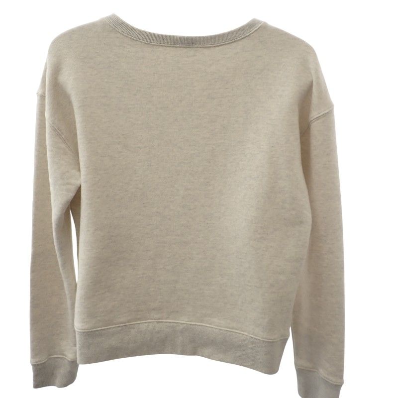 Celine S Logo Sweat Cotton Gray Top Trainer Casual