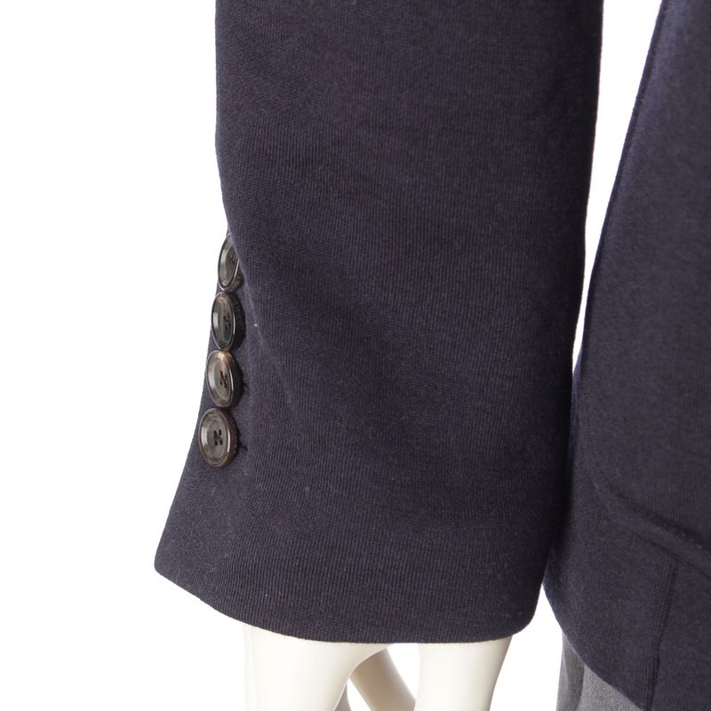 Louis Vuitton Wool Cotton Monogram Tailored Jacket
