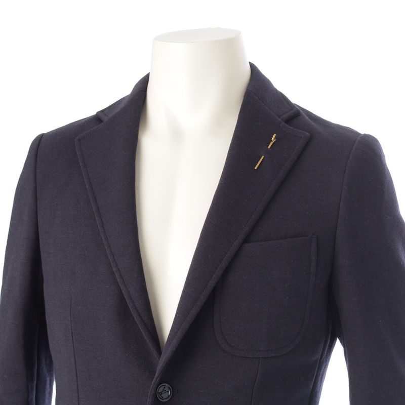 Louis Vuitton Wool Cotton Monogram Tailored Jacket