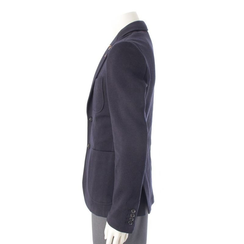 Louis Vuitton Wool Cotton Monogram Tailored Jacket