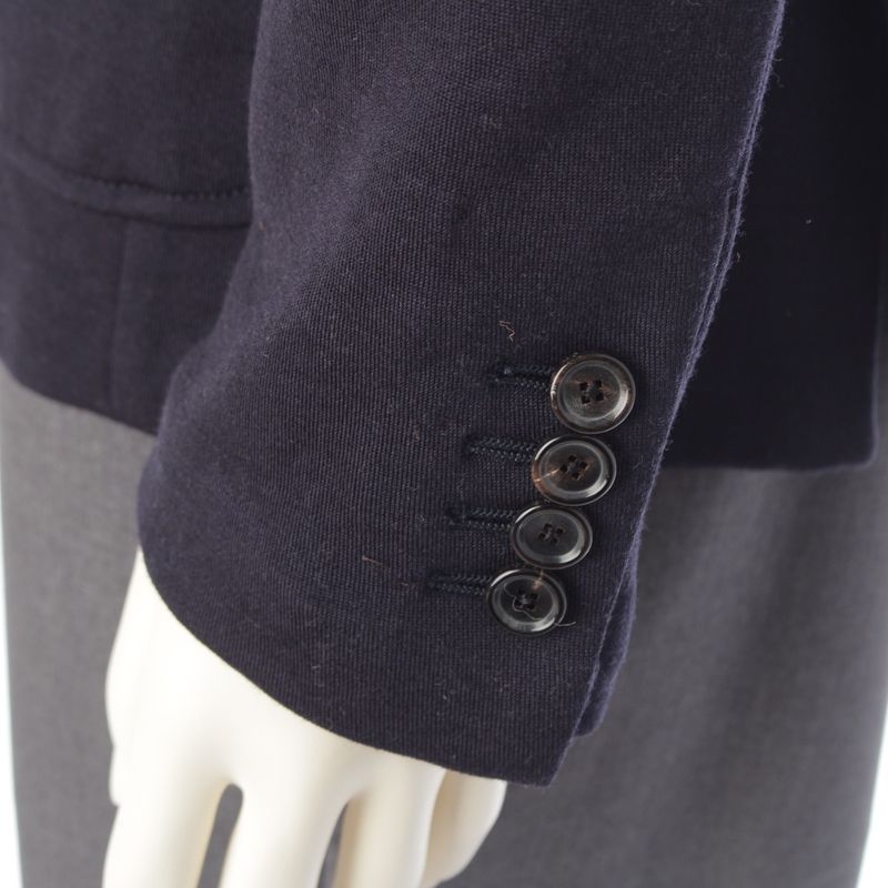 Louis Vuitton Wool Cotton Monogram Tailored Jacket