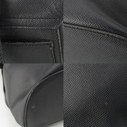 Chanel Leather CC Logo Tortie Shell Turnlock Backpack Black
