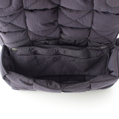 Bottega Veneta Paddet Tech Cassette Nylon Shoulder Bag Navy