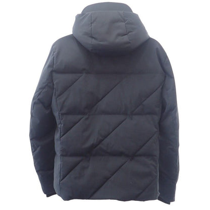 Hermes Toundra Puffer Coat M Down Jacket Nylon Polyester Navy