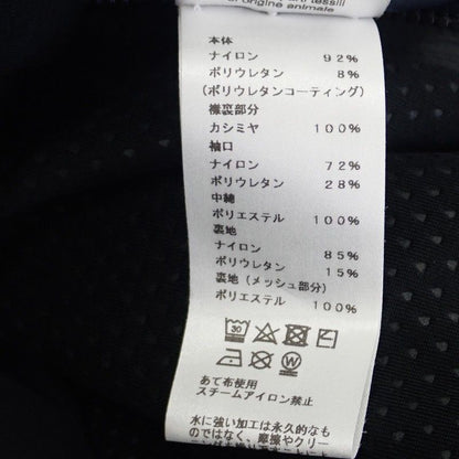 Hermes Toundra Puffer Coat M Down Jacket Nylon Polyester Navy