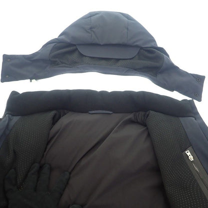 Hermes Toundra Puffer Coat M Down Jacket Nylon Polyester Navy