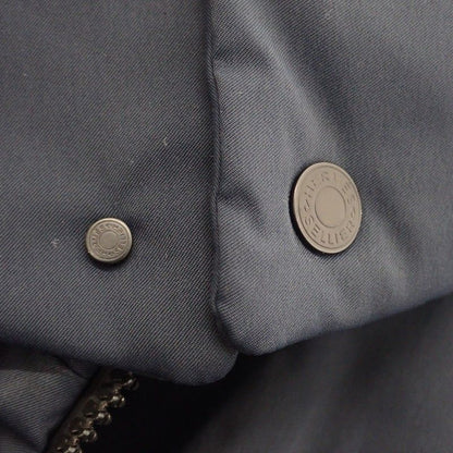 Hermes Toundra Puffer Coat M Down Jacket Nylon Polyester Navy
