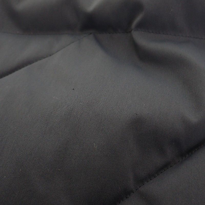 Hermes Toundra Puffer Coat M Down Jacket Nylon Polyester Navy