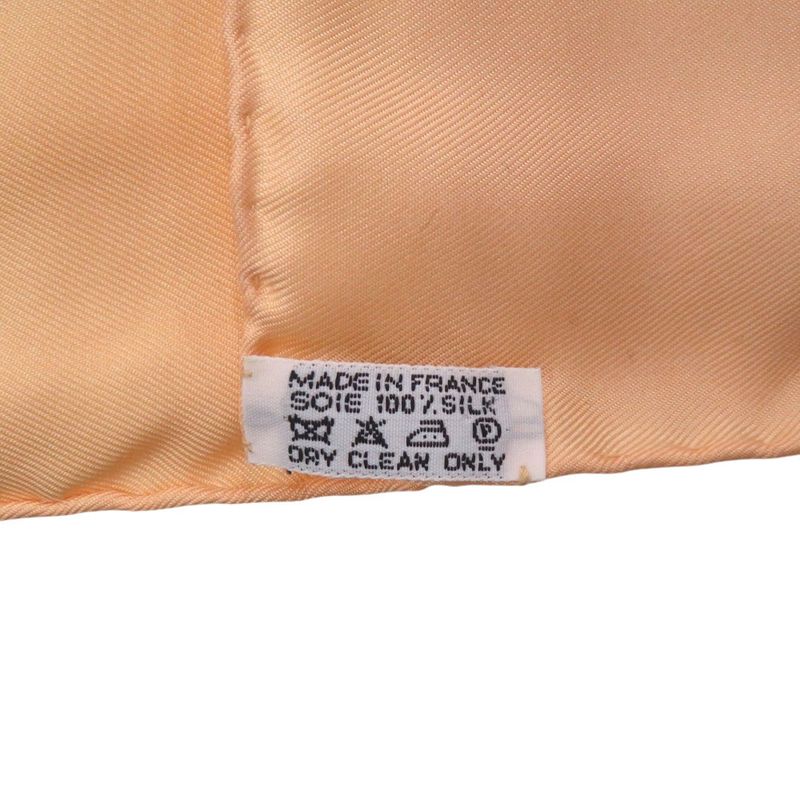 Hermes Carre 90 Friends of the Sea Compagnons de Mer Silk Orange Pastel Purple