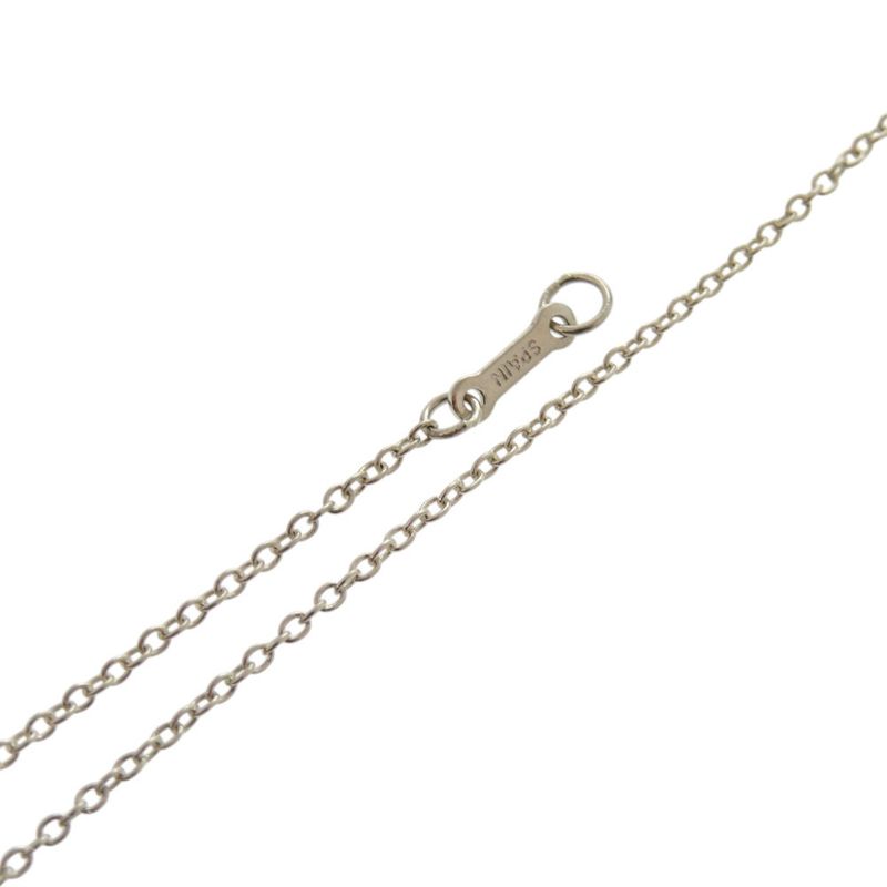 Tiffany & Co. Open Heart Elsa Peretti Silver Necklace