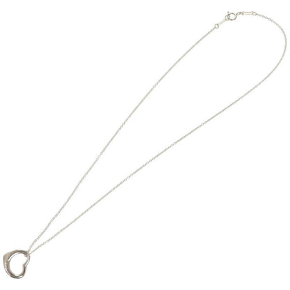 Tiffany & Co. Open Heart Elsa Peretti Silver Necklace