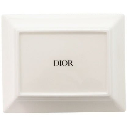 Dior Rose Pottery White Tray Plate Tableware
