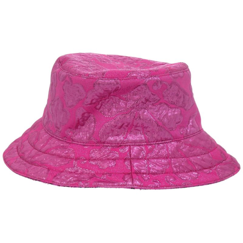 Gucci Metallic Jaca Drivable Bucket Hat Pink Hat