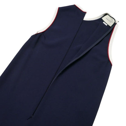 Gucci Pants 36 Jersey Sleeveless Tunic Sideline Navy