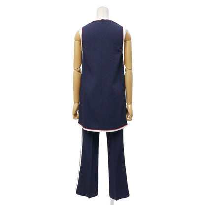 Gucci Pants 36 Jersey Sleeveless Tunic Sideline Navy