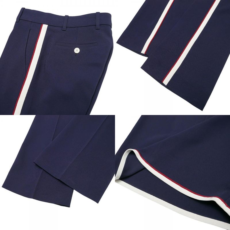 Gucci Pants 36 Jersey Sleeveless Tunic Sideline Navy