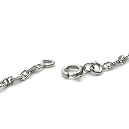 Hermes Serie Necklace Pendant Choker Silver
