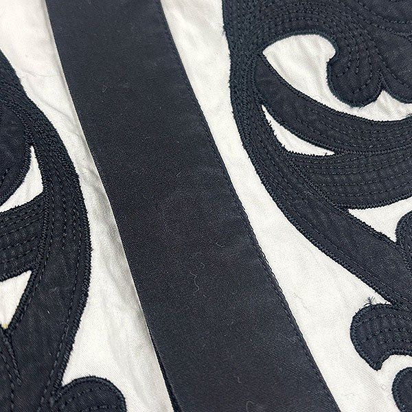 Versace Embroidered Shirt Black 15