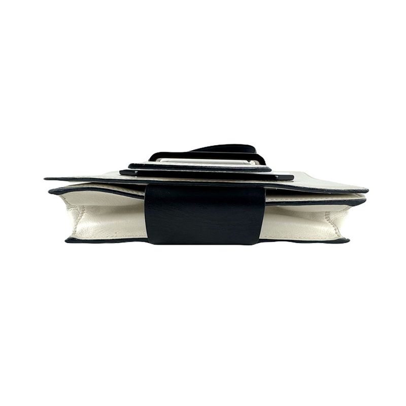 Prada Shoulder Bag Leather Ivory