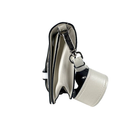 Prada Shoulder Bag Leather Ivory