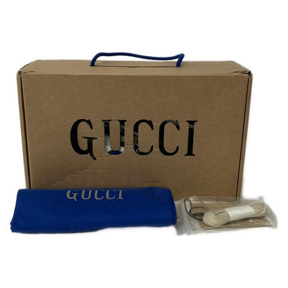 Gucci Sneakers 36 Blue Red Multi GG Pattern Sherry