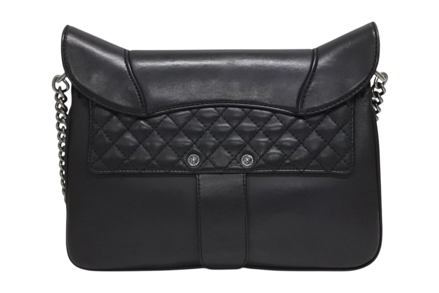 Chanel Paris Dallas Fringe Flap Saddle Bag Quilted Calfskin Black — view 2
