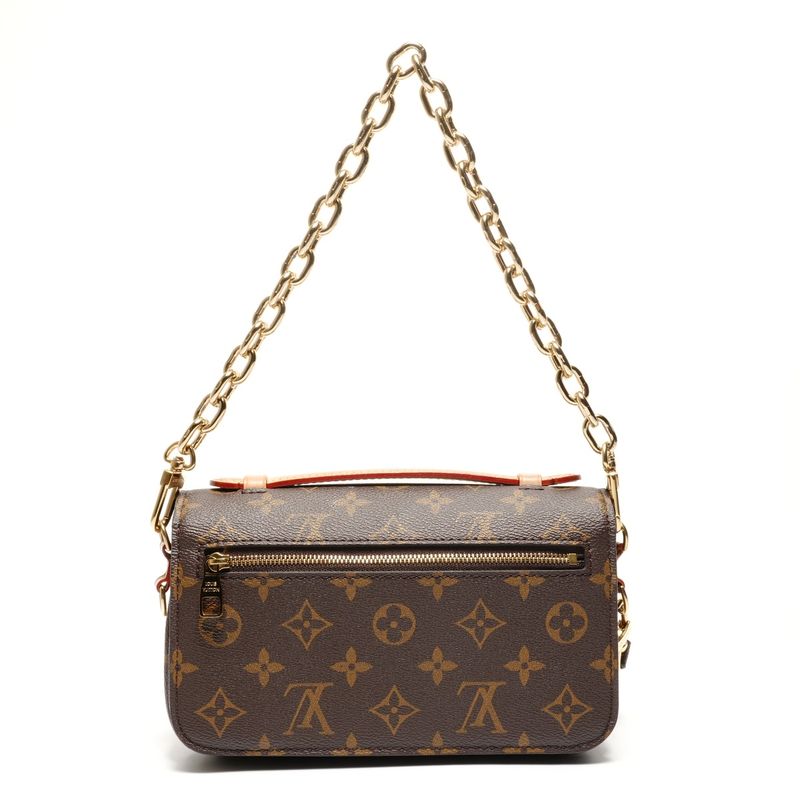 Louis Vuitton Shoulder Bag Pochette Metis East West Monogram 2-Way