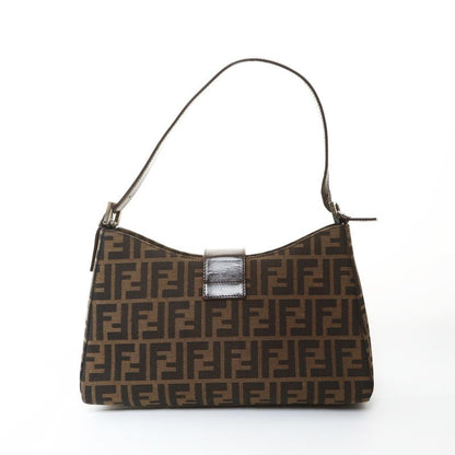 Fendi Shoulder Bag Zucca Canvas