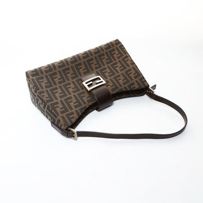 Fendi Shoulder Bag Zucca Canvas
