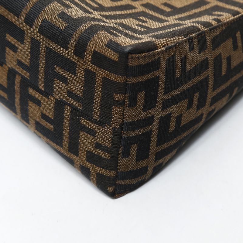 Fendi Shoulder Bag Zucca Canvas