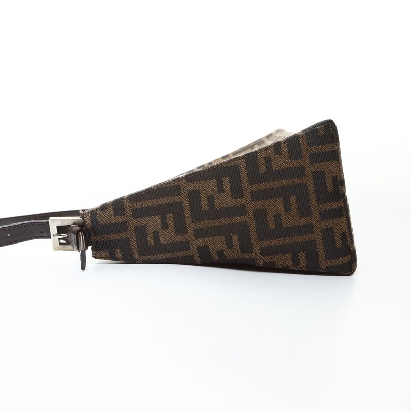 Fendi Shoulder Bag Zucca Canvas