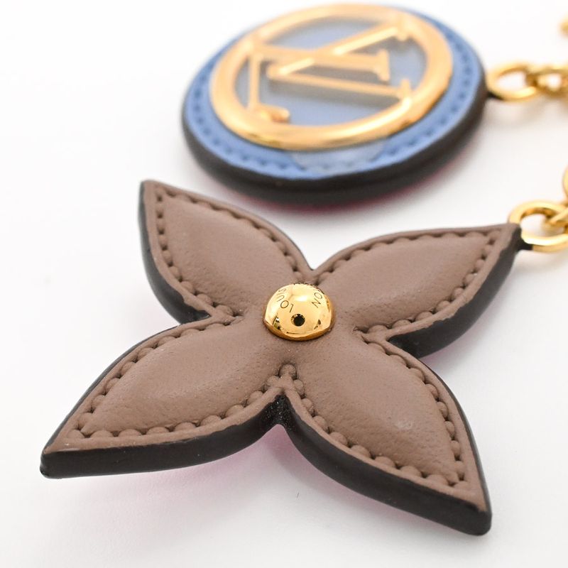 Louis Vuitton Key Holder Porte Cles Preppy Flower