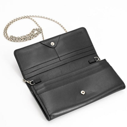 Fendi Chain Wallet Black