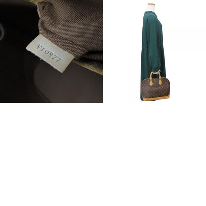 Louis Vuitton Handbag Alma Monogram Leather Brown Classic
