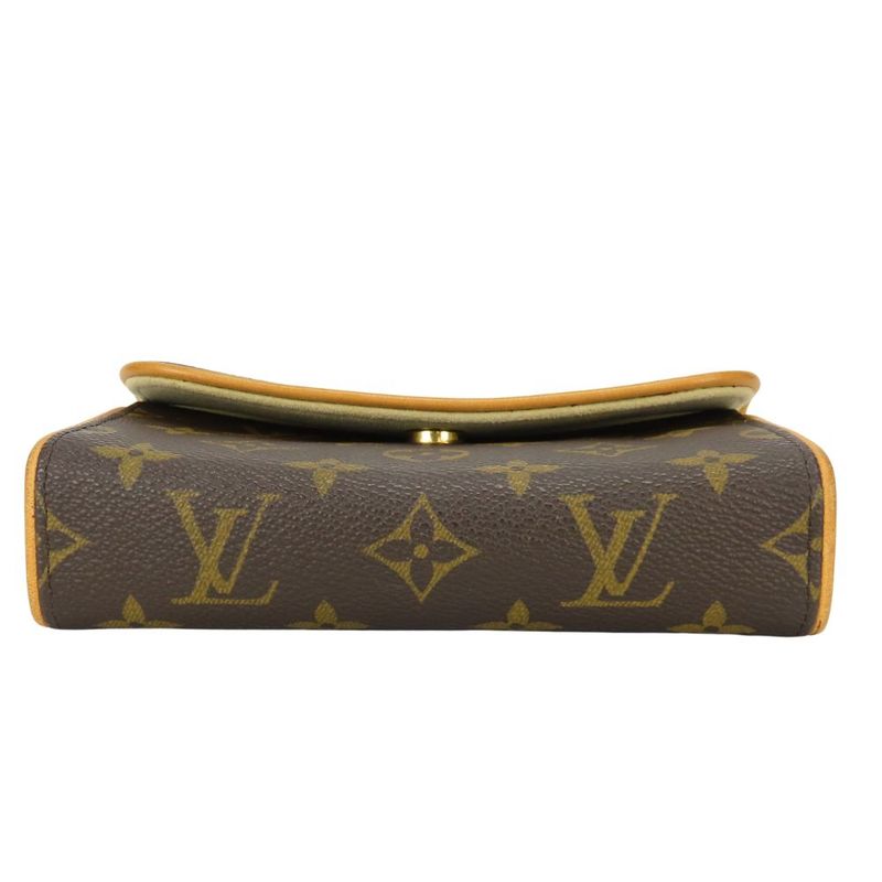 Louis Vuitton Waist Bag Pochette Florantine XS Monogram Leather Brown