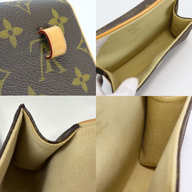 Louis Vuitton Waist Bag Pochette Florantine XS Monogram Leather Brown