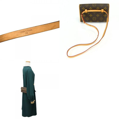 Louis Vuitton Waist Bag Pochette Florantine XS Monogram Leather Brown