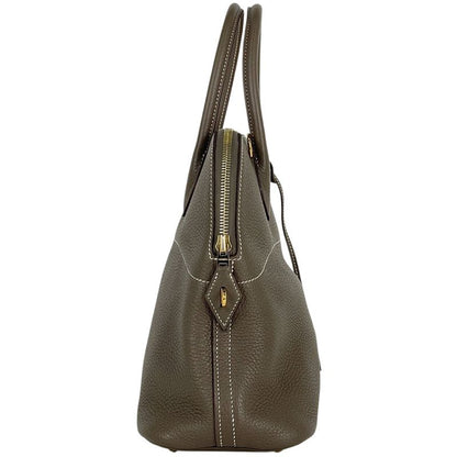 Hermes Bolide 31 2-Way Shoulder Bag Taurillon Etoupe D