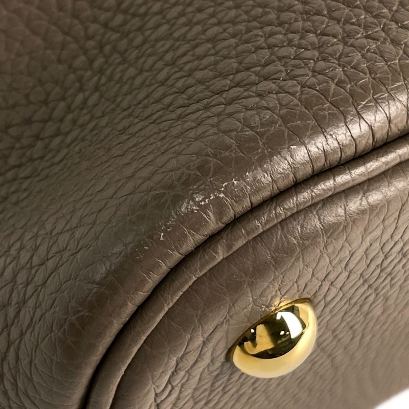 Hermes Bolide 31 2-Way Shoulder Bag Taurillon Etoupe D